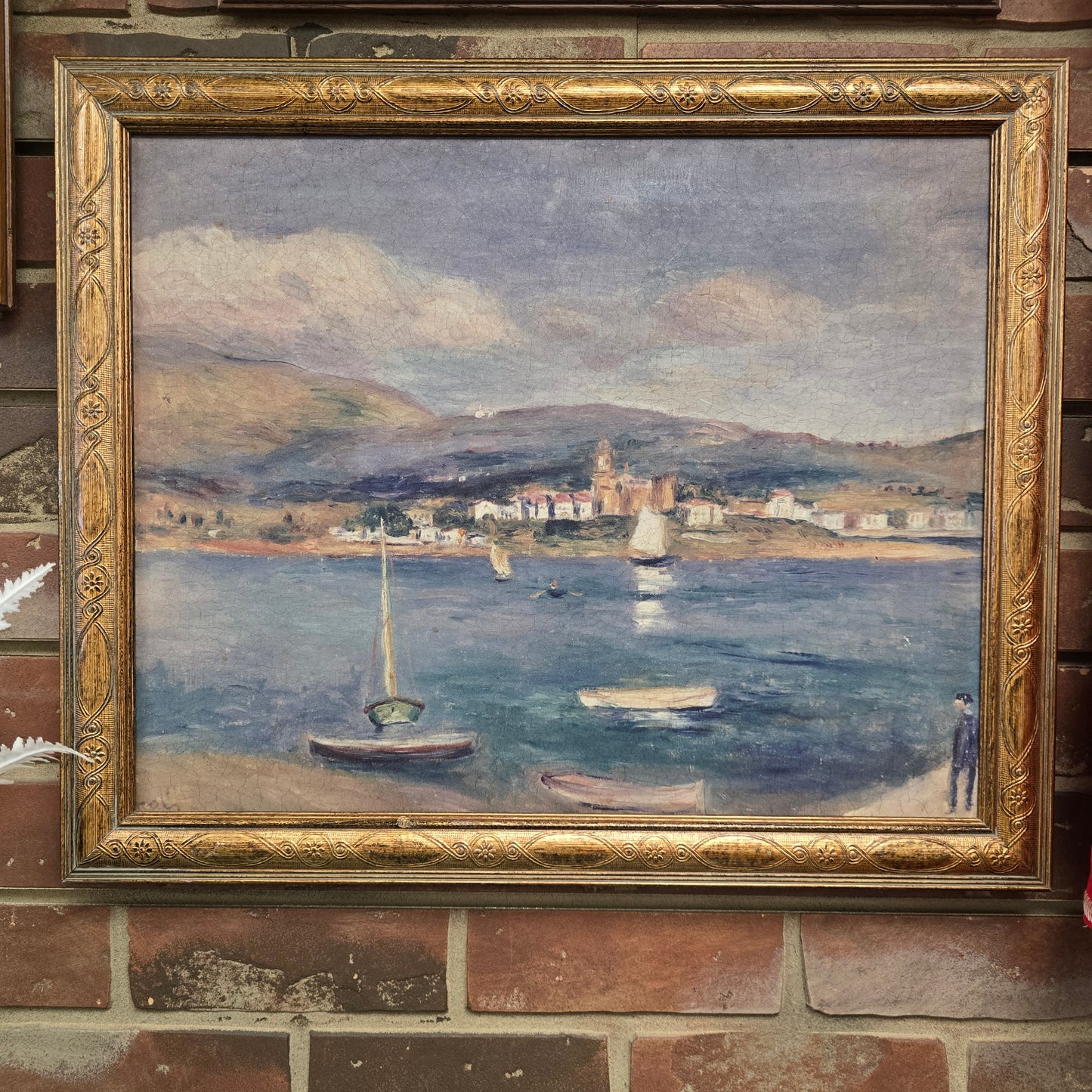 Vintage Sail Boat Art Print