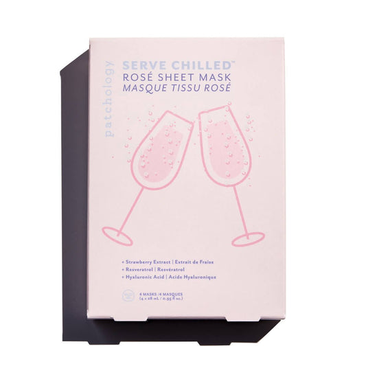Serve Chilled Rose´ Hydrating Sheet Mask 2 Pack