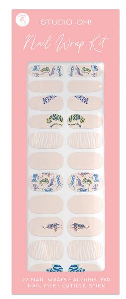 Tiger Love Mani Nail Wrap Kit