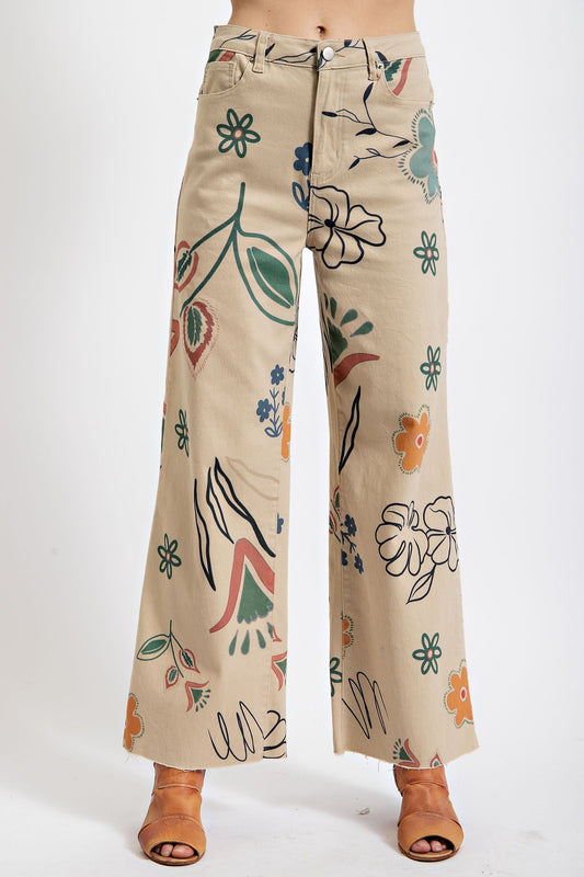 Vera's Statement Wide Leg Pants (Small to Large)