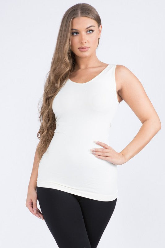 Scoop Neck Seamless Tank Top – Something Special Boutique