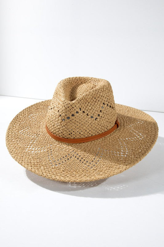 Fort Desoto Wide Brim Panama Hat