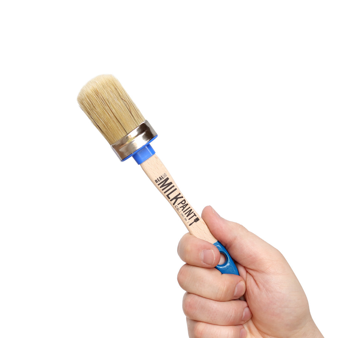 Real Milk Paint Blue Tip Brush