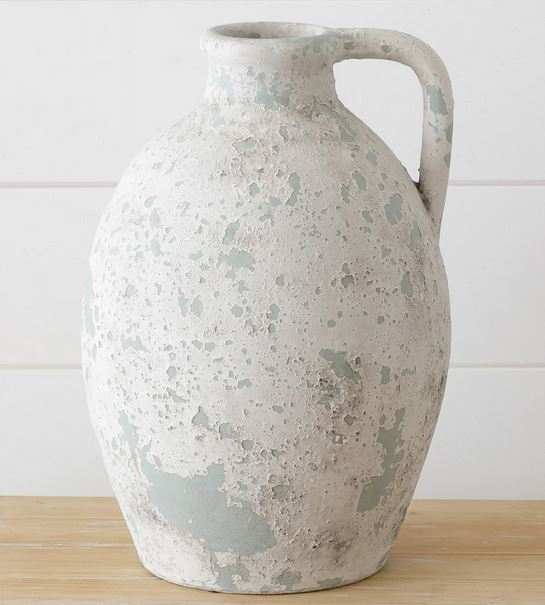 Chippy Paint Terra Cotta Jug