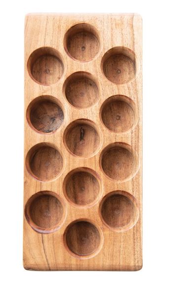 Acacia Wood Egg Tray