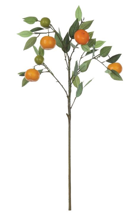 Faux Orange Tree Branch