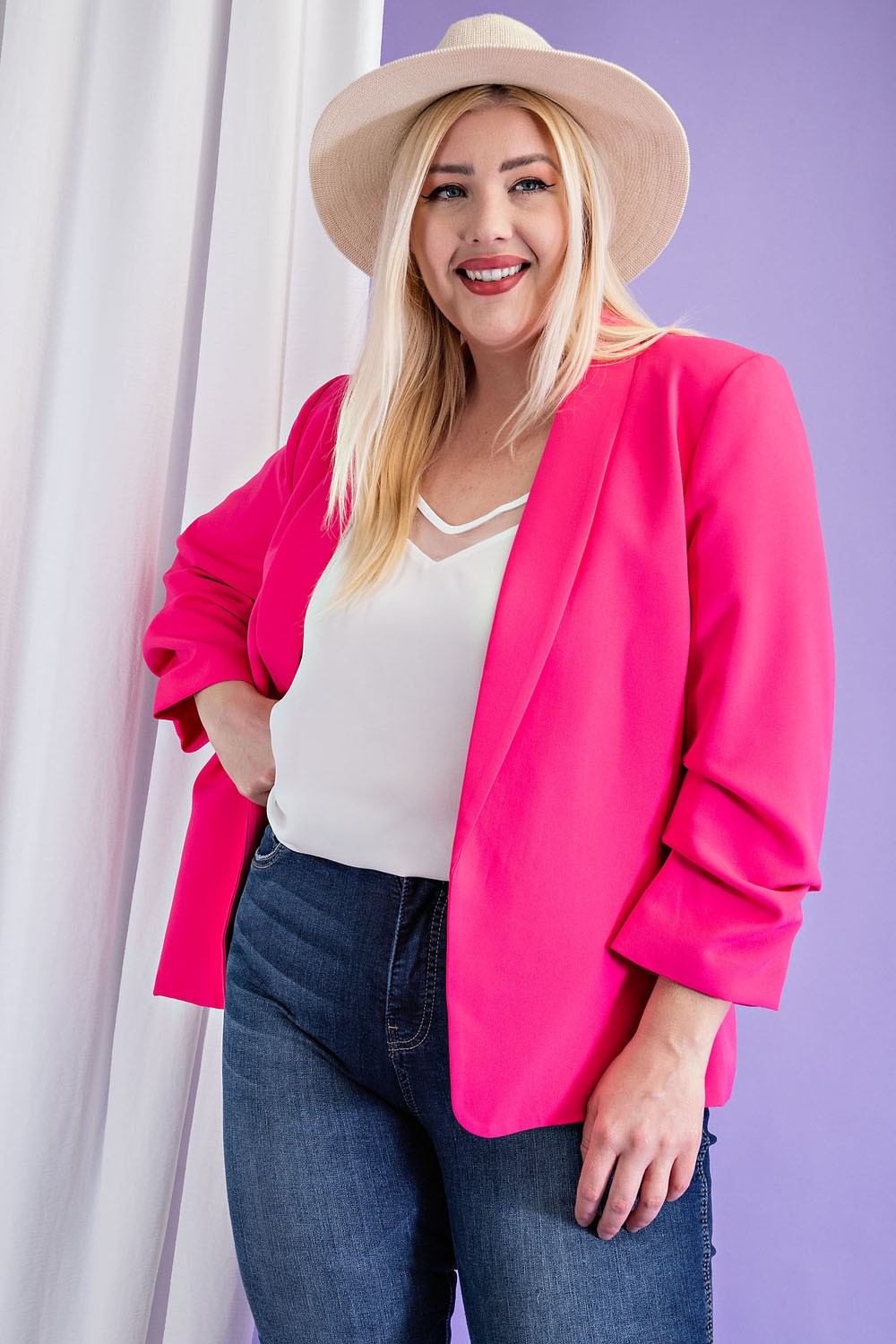 Girl Boss Blazer in Multiple Color Options (XL to 2XL)