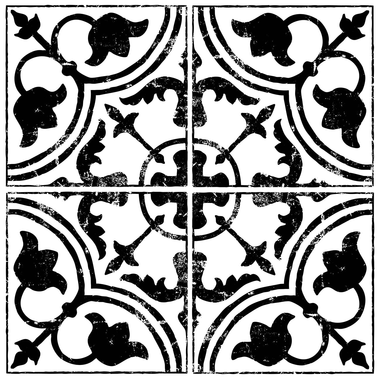 Cubano Field Tile Decor Stamp by IOD