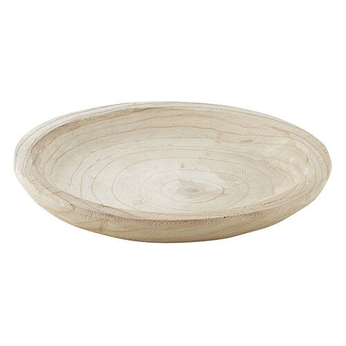 Medium Paulownia Wood Bowl (More Color Options)