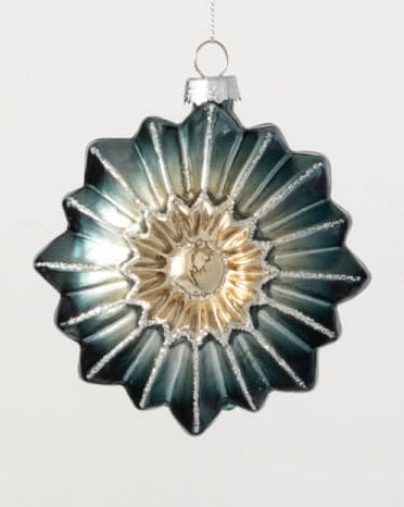 Ombre Glass Flower Ornament (More Color Options)