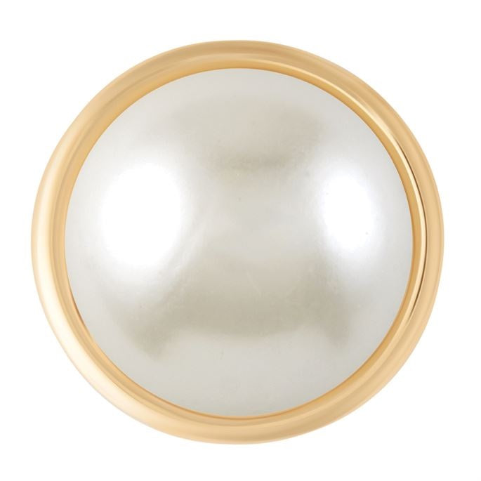 Petite Gold All Pearl Snap