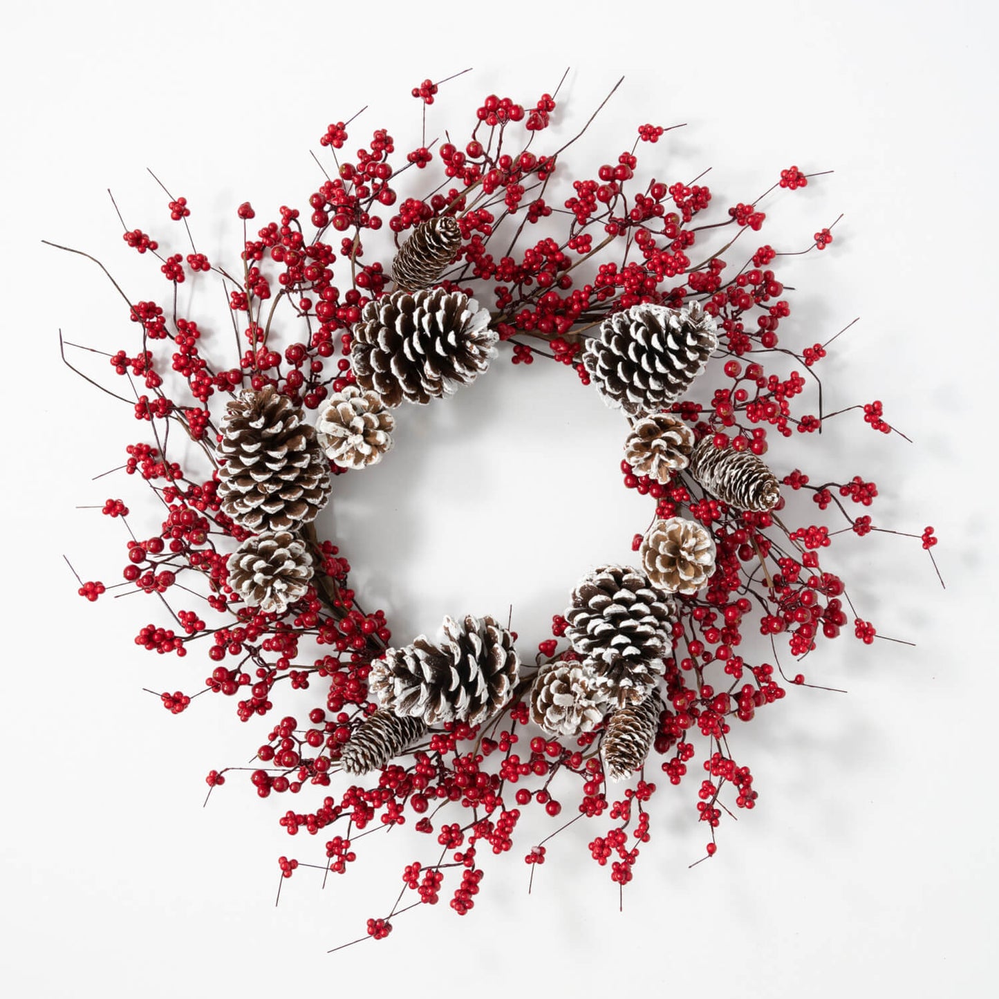 Pine Cone Berry 24" Wreath