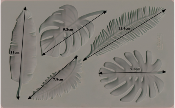 Monstera Decor Molds