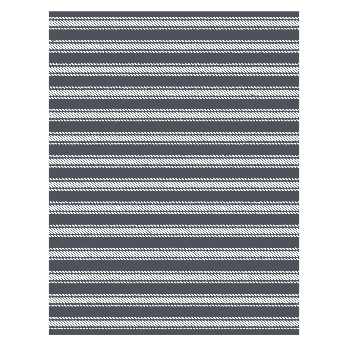 Ticking Pattern Mesh Stencil