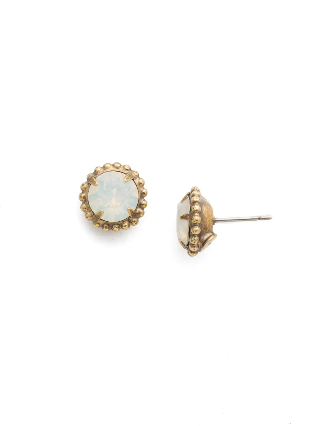 Simplicity Stud Earring (Antique Gold Finish)