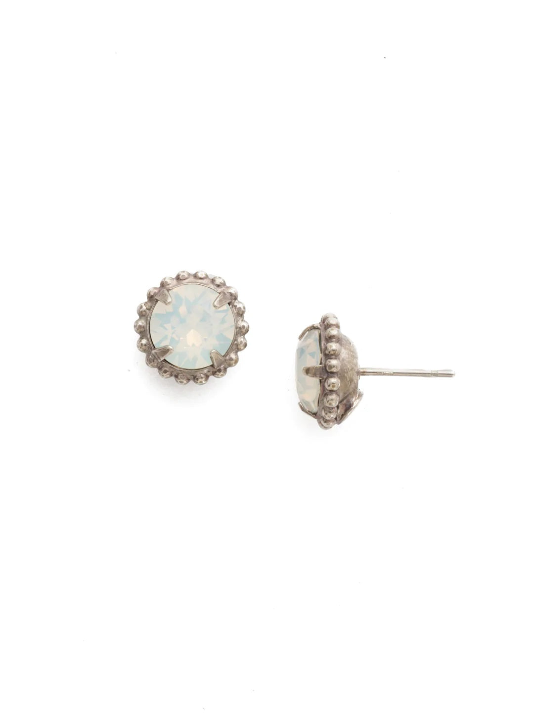Simplicity Stud Earring (Antique Silver Finish)