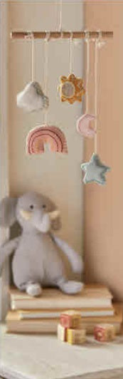 Sky Earth Child Mobile