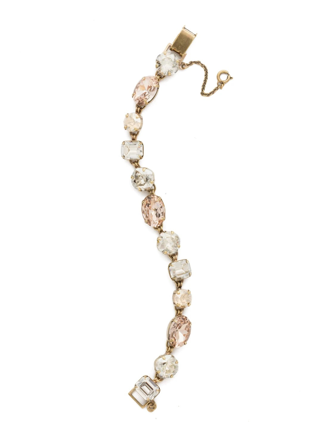 Soft Silhouette Classic Line Bracelet (Antique Gold)