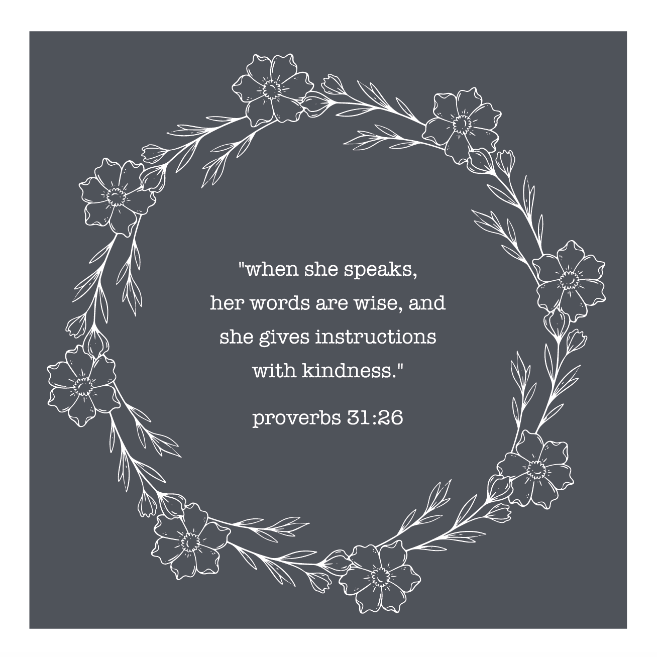 Words are Wise Mesh Stencil