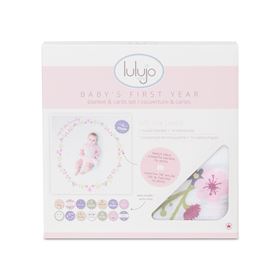 lulujo Baby's First Year Blanket + Cards | Isn't She Lovely