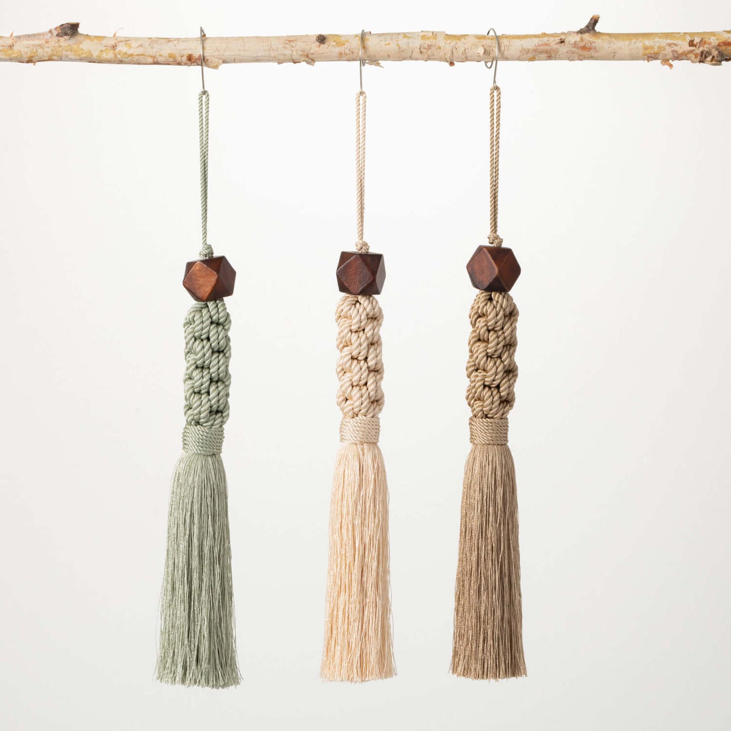 Boho Braided Tassel Ornament