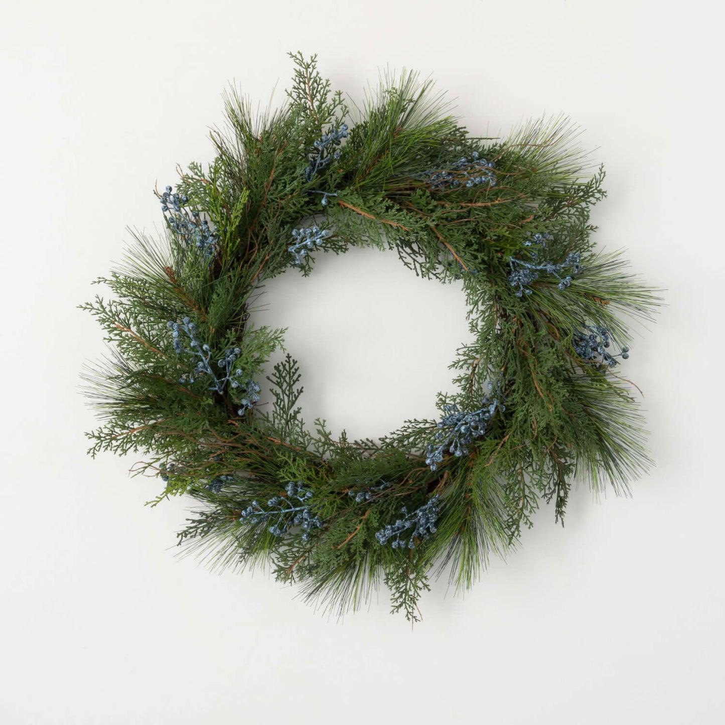 Artificial Juniper 22" Wreath