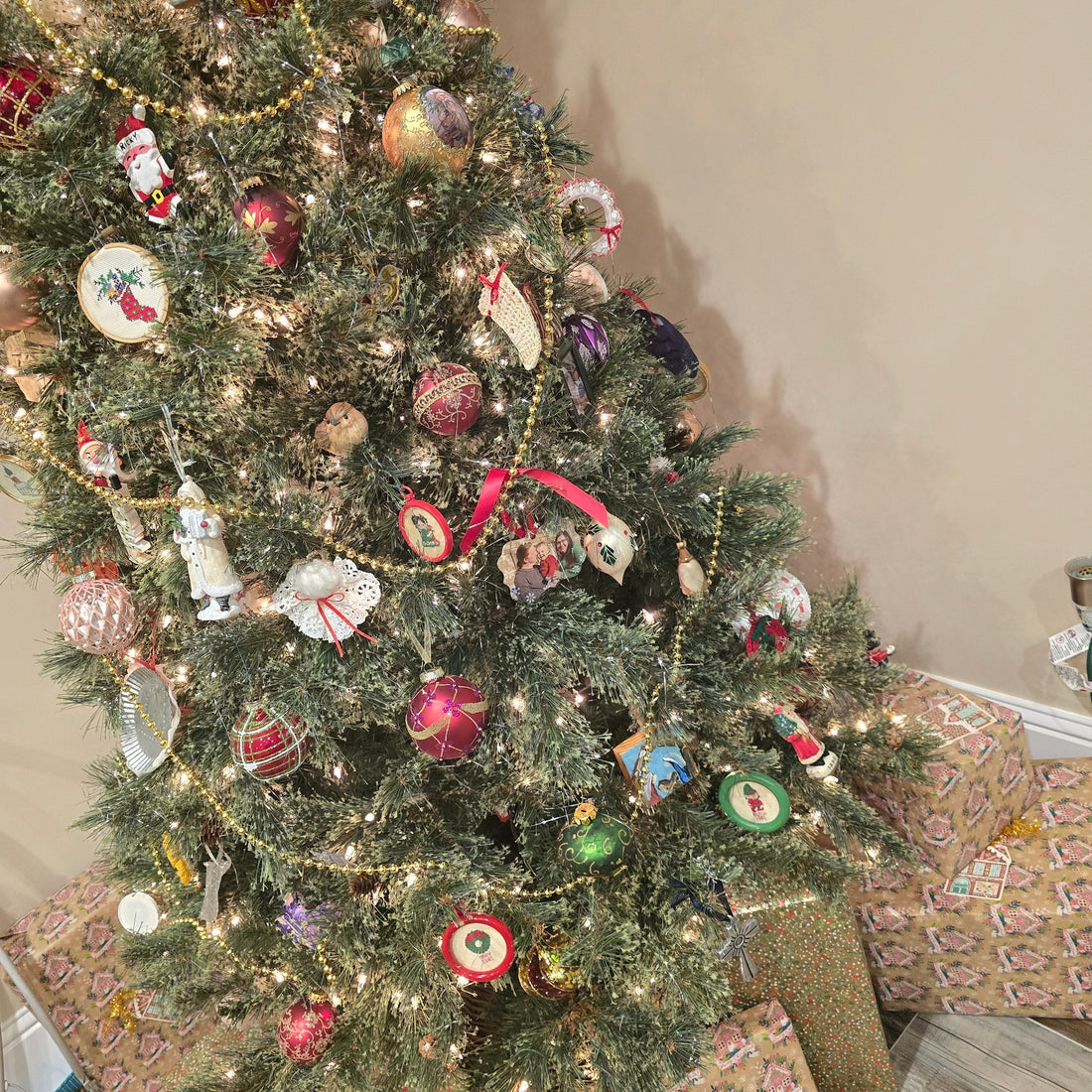 Christmas tree of blessing 