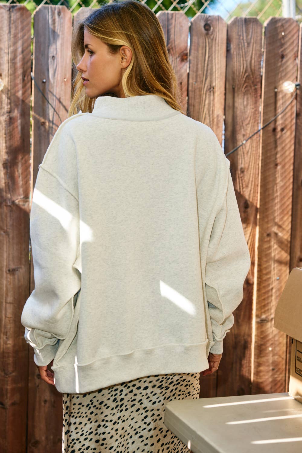 JESUS & GOD IS GOOD' Reversible Sweatshirt