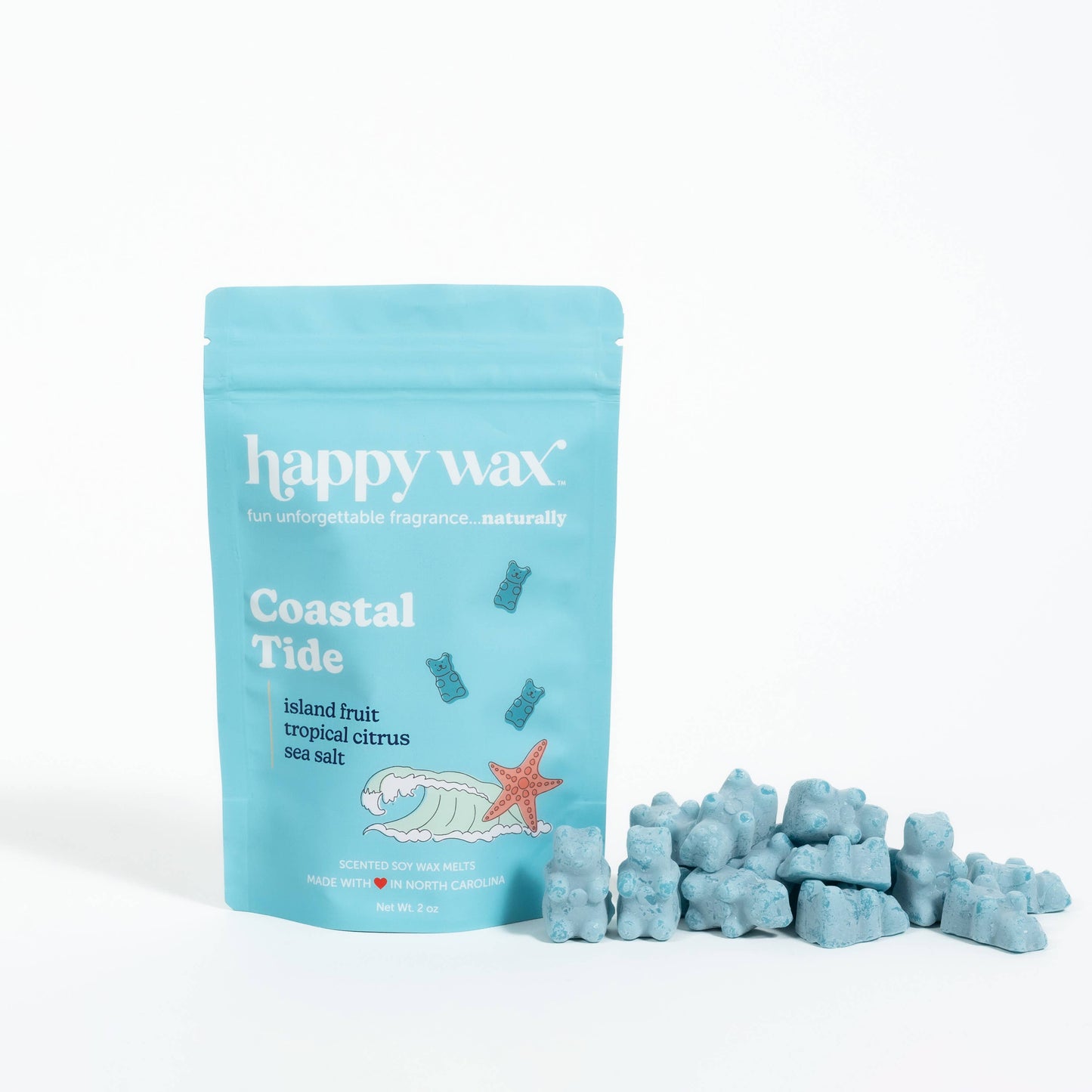 Coastal Tide Wax Melts - Sample Pouch (2 oz)