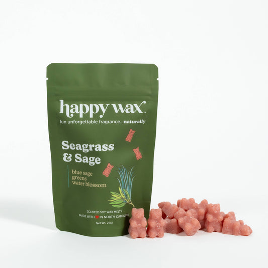 Seagrass & Sage Wax Melts - Sample Pouch (2 oz)