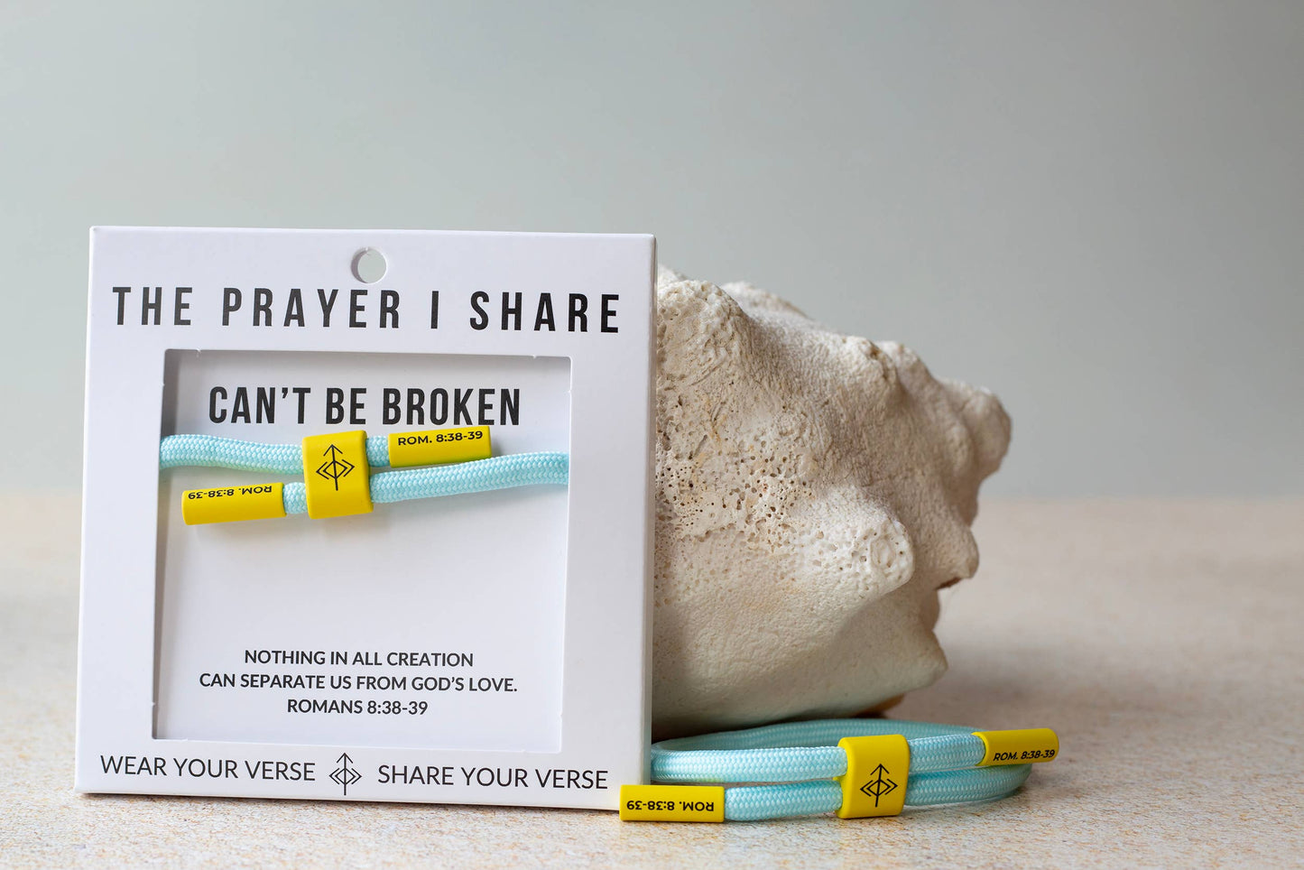 CAN'T BE BROKEN Bracelet, Christian Cord Bracelet