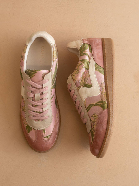 The Kyla | Rose Garden Classic Low Top Sneakers