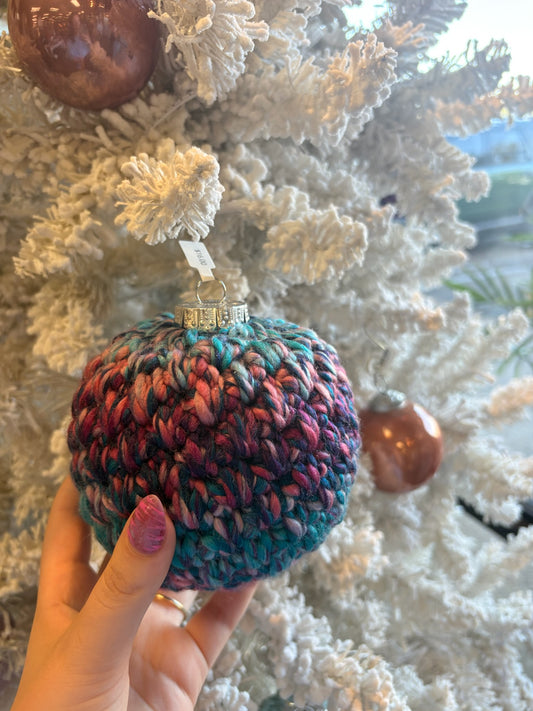 Hand Crocheted Ornaments Solid Large