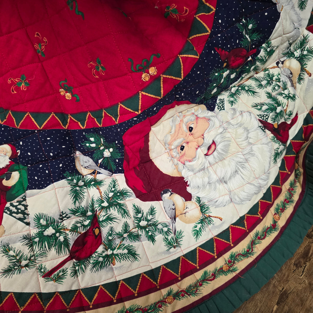 Vintage Christmas Tree Skirt