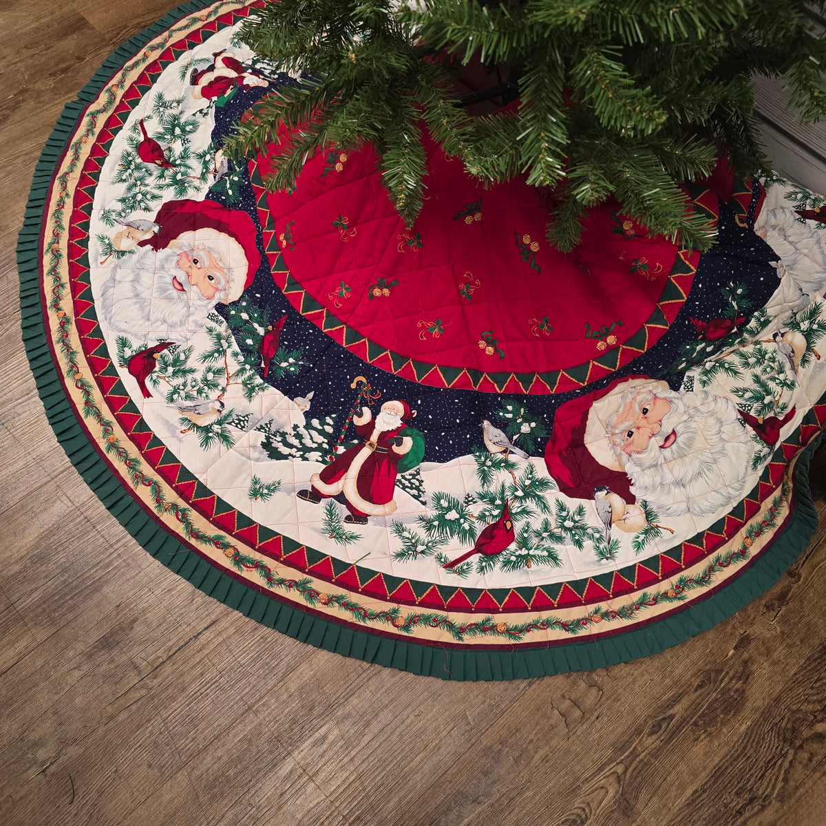 Vintage Christmas Tree Skirt