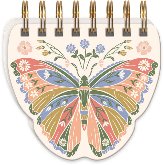 Butterfly  Spiral Notepad