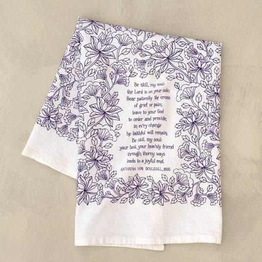 Be Still My Soul Hymn Tea Towel