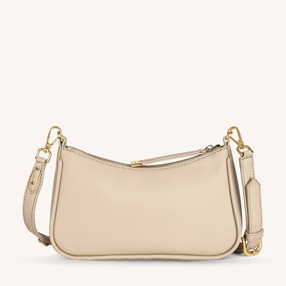 Mira & Moss Madisson Crossbody Bag - Light Taupe