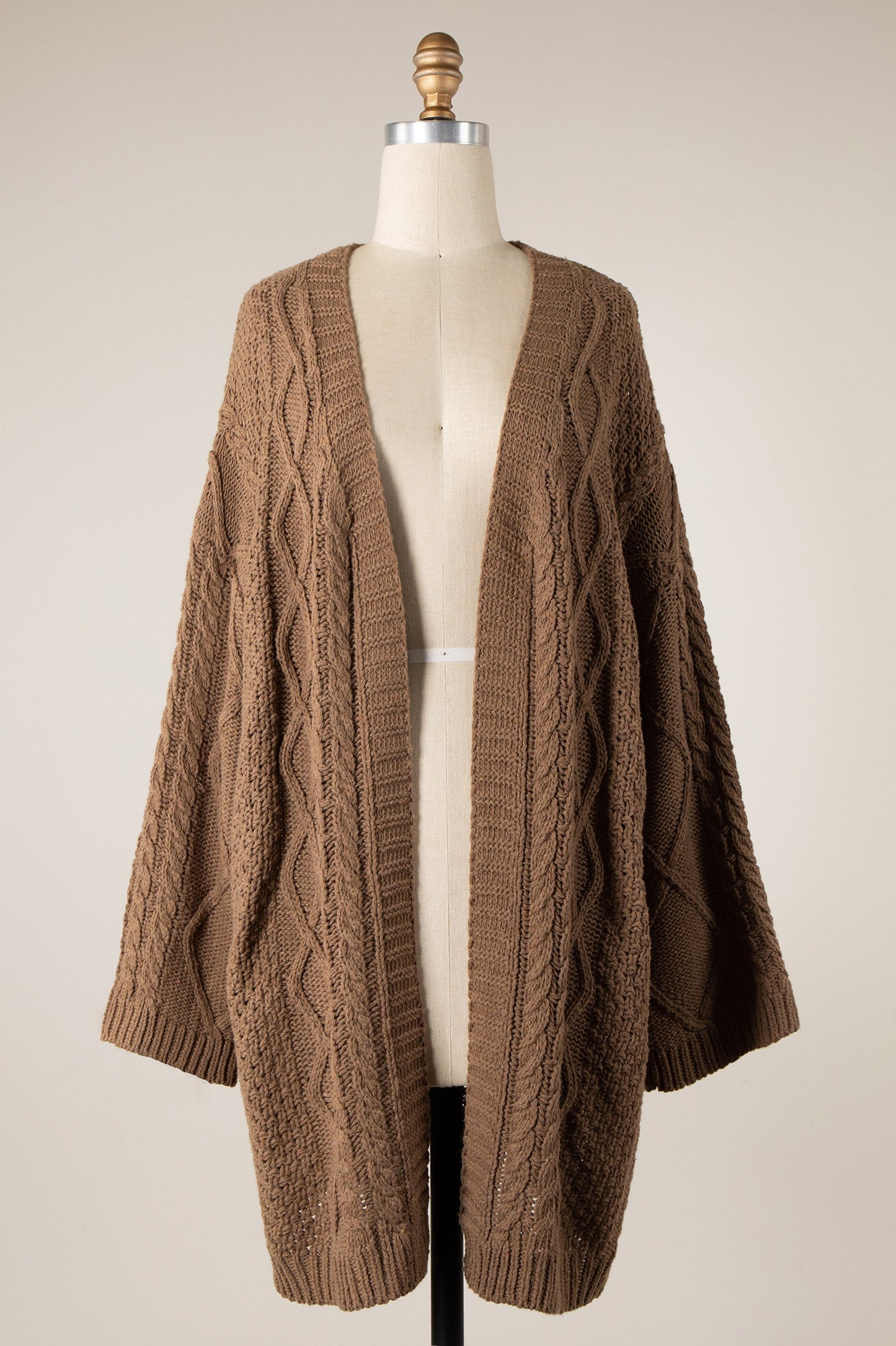 Time with Jesus Cable Knit Sweater (S/M to M/L)