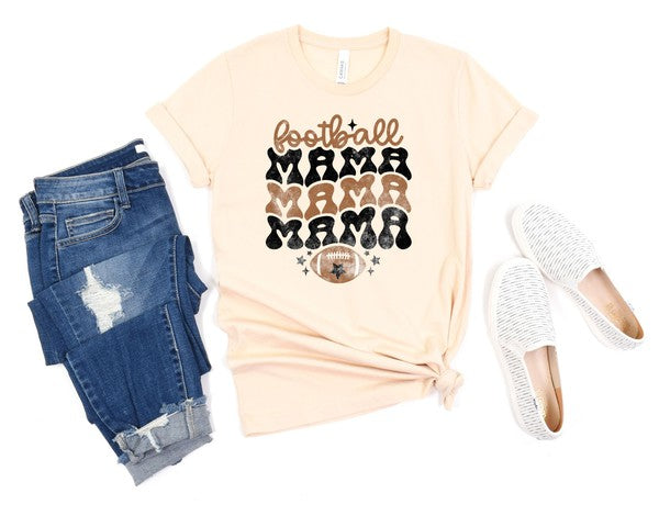 Football Mama Softstyle Tee