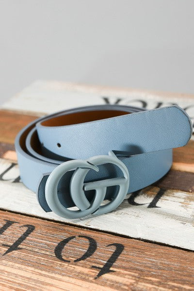 The Basic Belt In Matte (More Color Options Available)