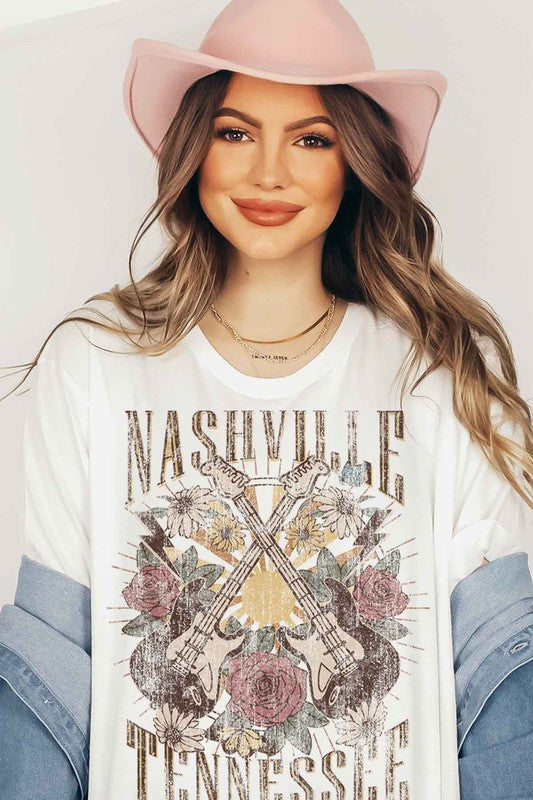 NASHVILLE TENNESSEE T-SHIRT PLUS SIZE