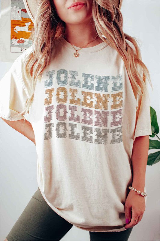 JOLENE WESTERN DOLLY GRAPHIC T-SHIRT