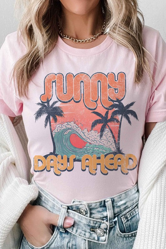 SUNNY DAYS AHEAD GRAPHIC T-SHIRT