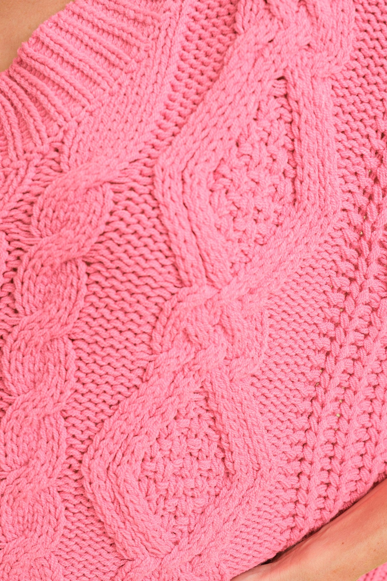 Pretty in Pink Sweater Vest (Small to Large)