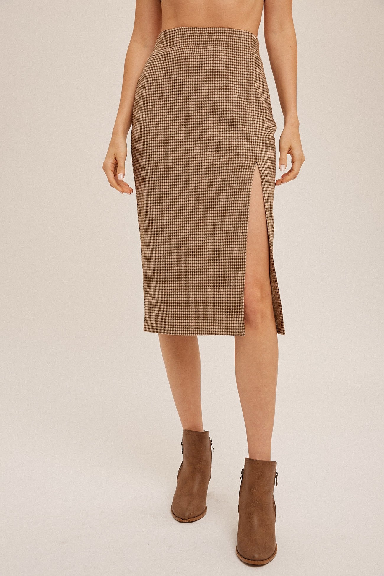 Meet Me at The Mall Slit Skirt (Small to Large)