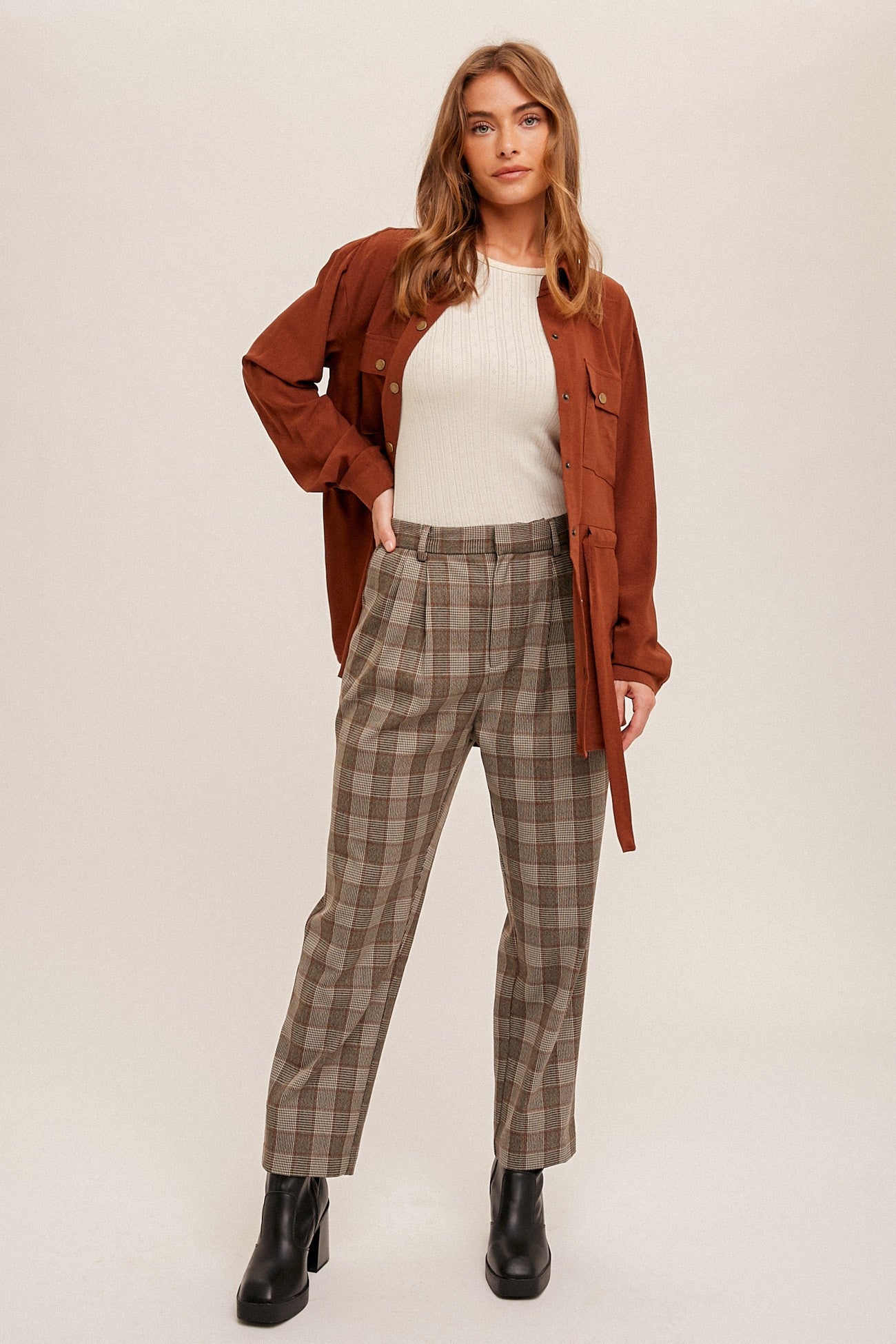 Class of 1988 Plaid Trouser Pant (Small to Large)