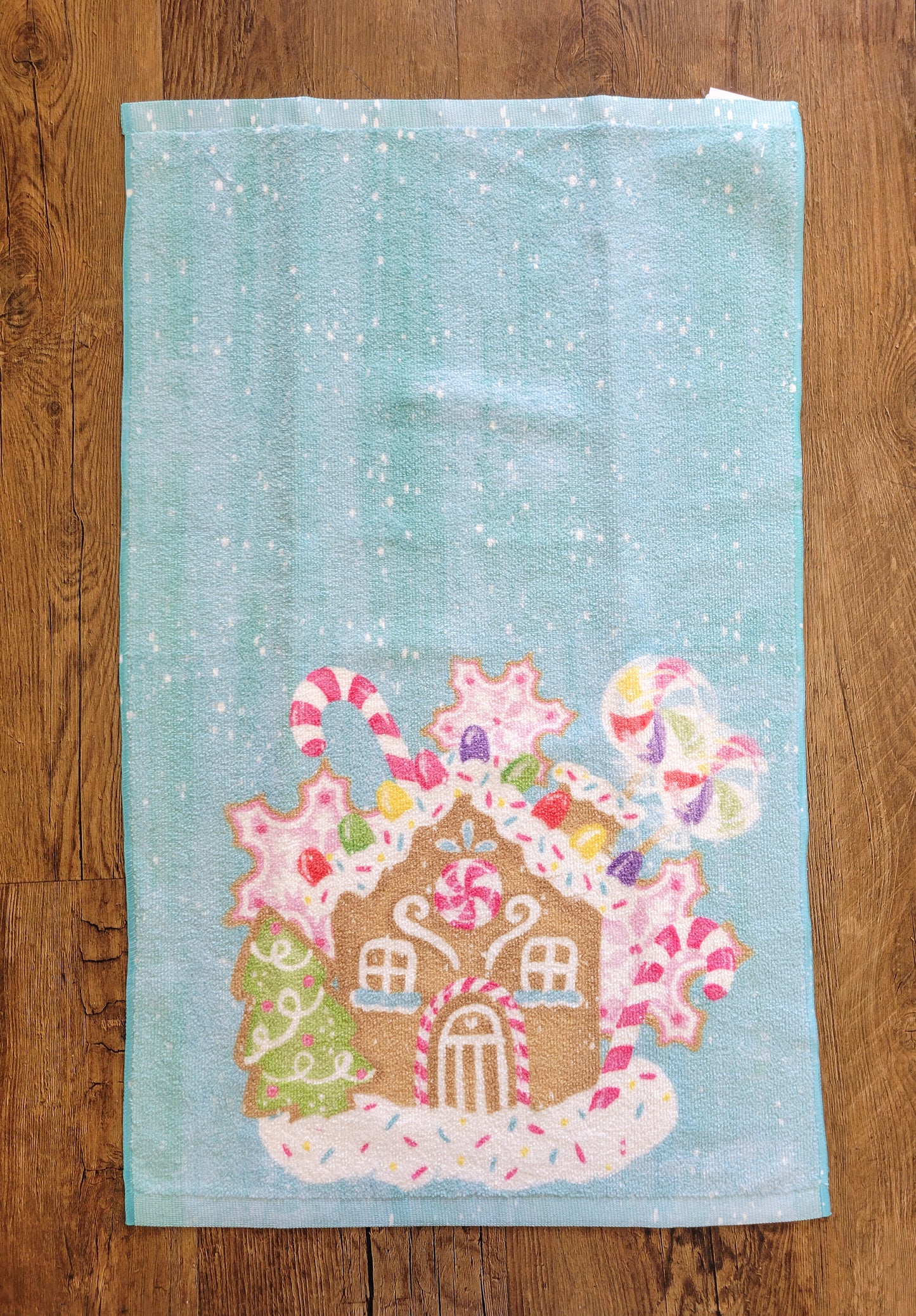 Gingerbread House Tea Towel