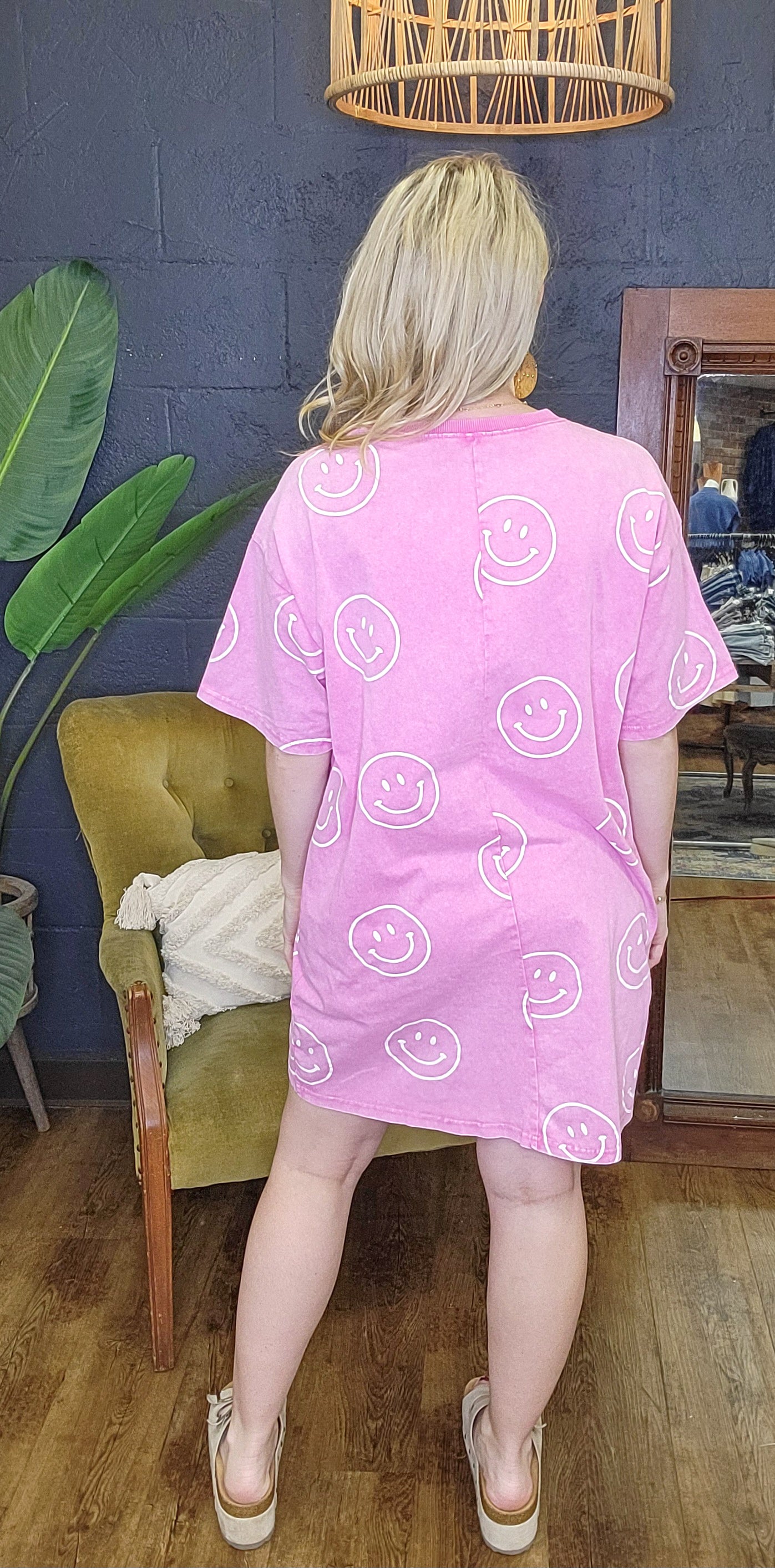 Smiles for Days Tunic Dress (Small to Large)