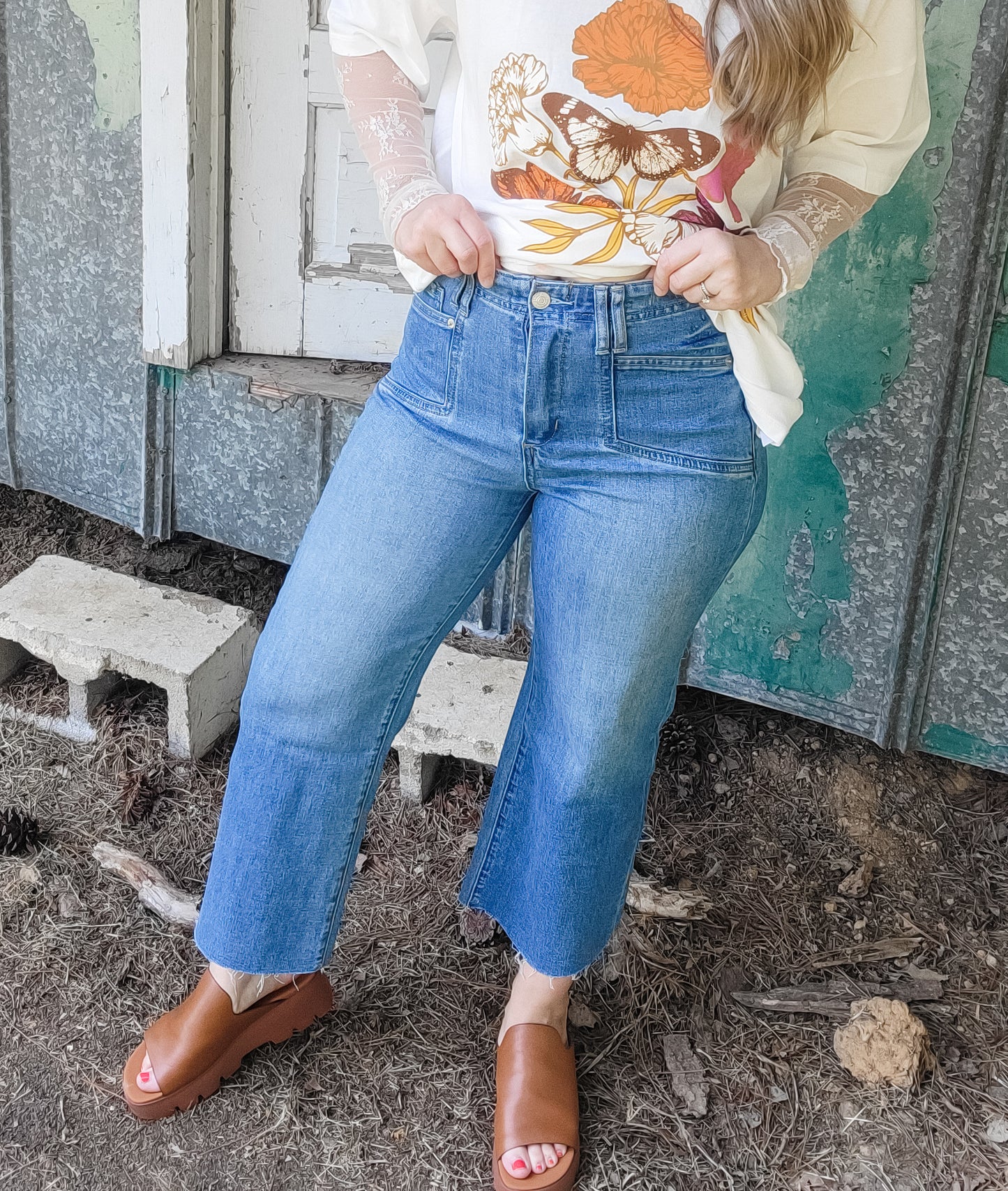 The Lynda Straight Leg Jeans (Small to Large)